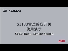 رادار مستشعر لوحة الحائط الحاجز محول LED لمسة الموجة اليدوية خزانة أثاث PIR