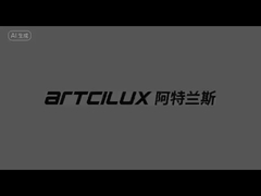 انعكاس منحني تصميم الإضاءة الضوئية LED الملف الألومنيوم A220EA