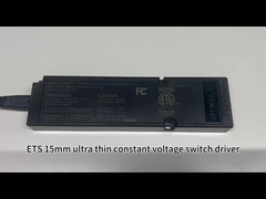 ETS 24W-12V Ultra-thin Constant Voltage Power Supply LED Driver لتحويل الكهرباء