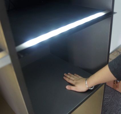 60 واط إقلاع جهاز استشعار لمسة للتبديل للإضاءة المفروشة بني S1015